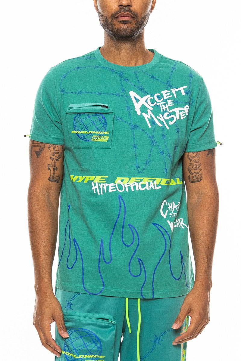 Print Tshirt SAGE
