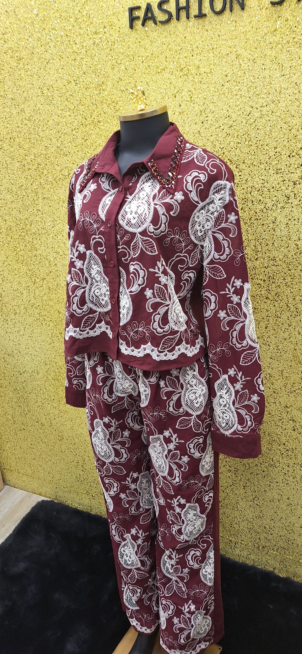 BURGUNDY SET CM2282