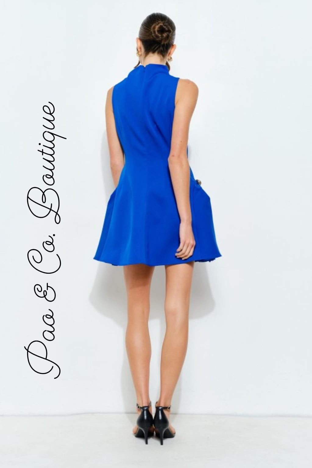 DRESS POLY ROYAL BLUE