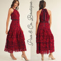 FHALTER NECK RUFFLED