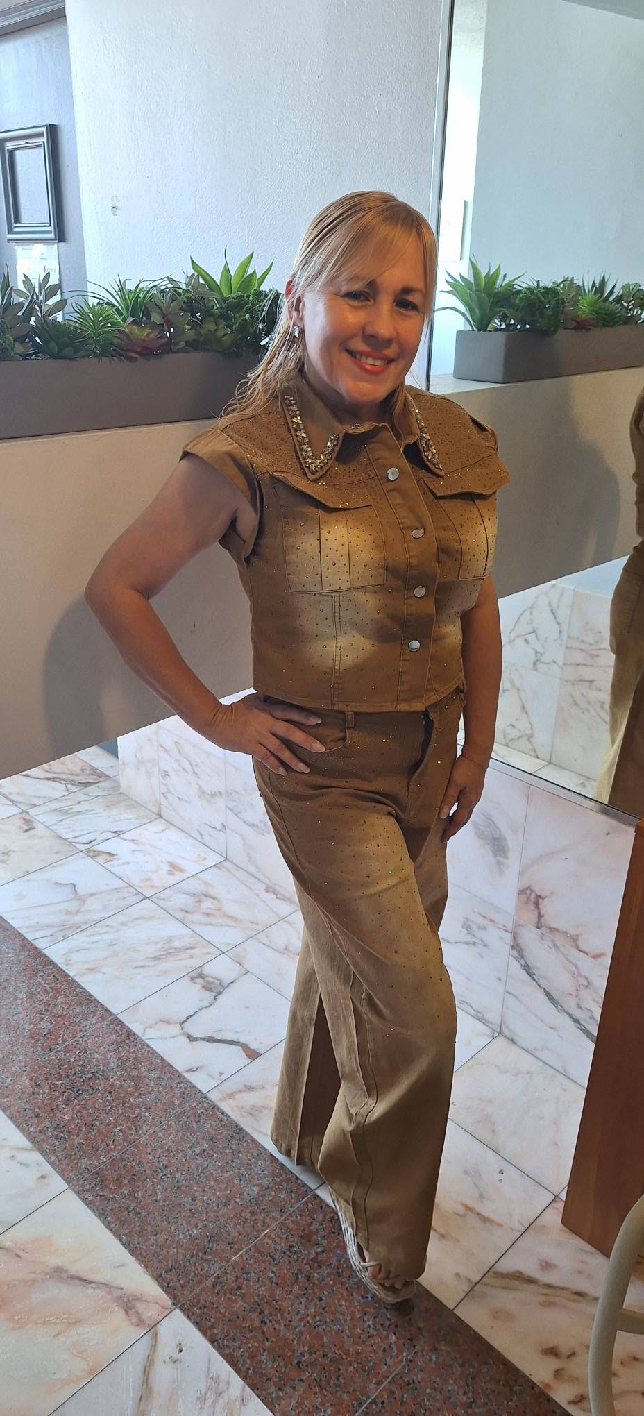 DENIM CM2216 KHAKI