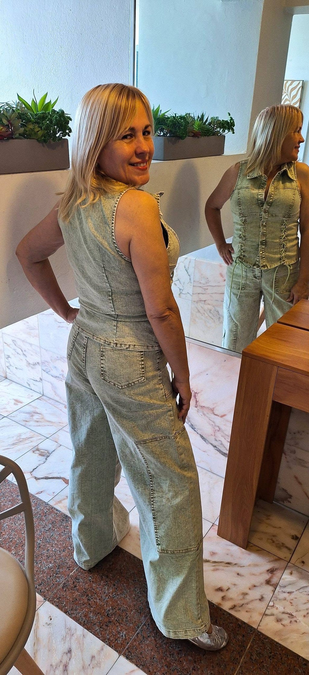 DENIM Y4229 GREEN