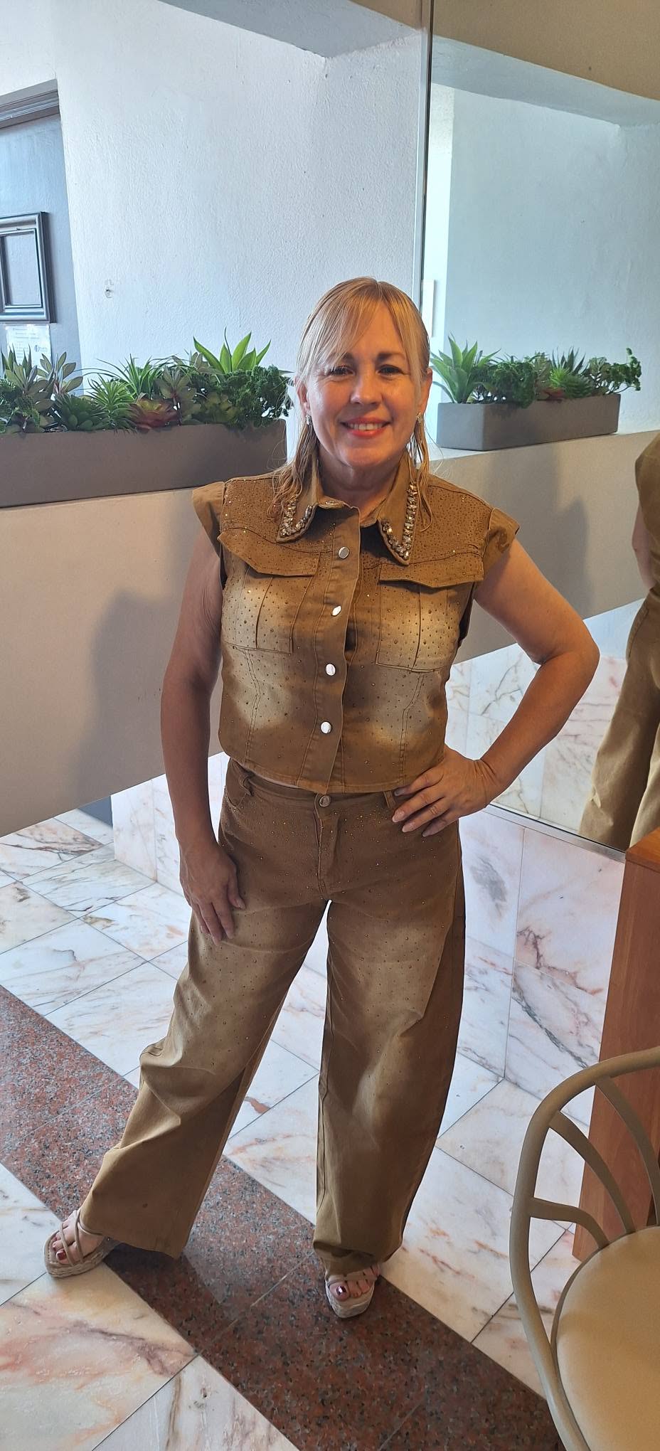 DENIM CM2216 KHAKI