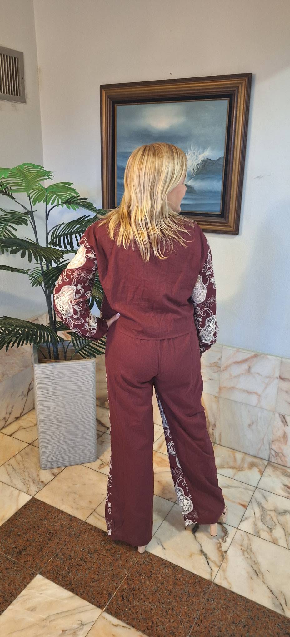 BURGUNDY SET CM2282