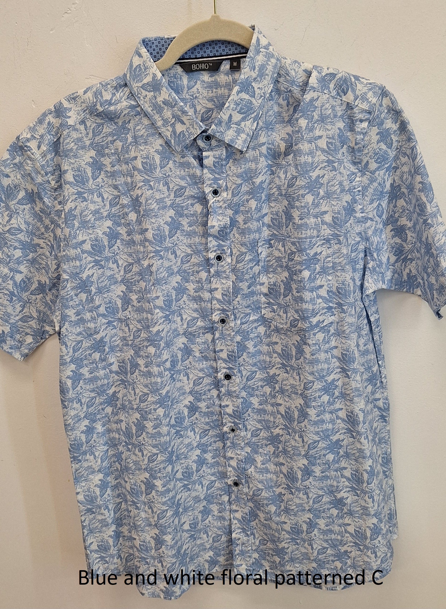 BOHIO MENS SHORT SLEEVE TROPICAL BREEZE