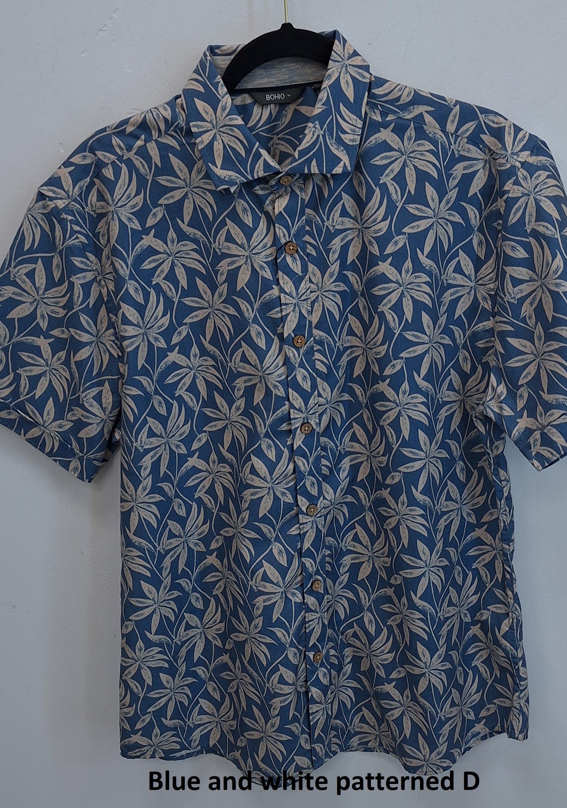 BOHIO MENS SHORT SLEEVE TROPICAL BREEZE