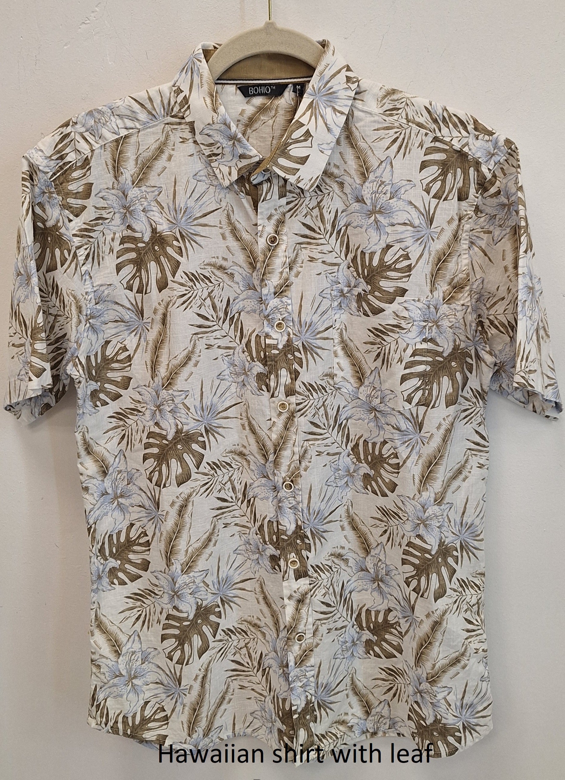 BOHIO MENS SHORT SLEEVE TROPICAL BREEZE
