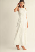 LONG EMBROIDERED DRESS